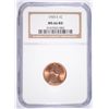 Image 1 : 1955-S LINCOLN CENT NGC MS-66 RD