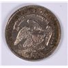 Image 2 : 1835 CAPPED BUST HALF DIME, AU NICE COLOR