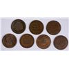Image 2 : LOT OF ( 7 ) 1876 INDIAN HEAD CENTS, GOOD