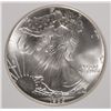 Image 2 : 1986 AMERICAN SILVER EAGLE, PCI MS-70  RARE  TRENDS PRICE $450.00