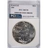 Image 1 : 1988 AMERICAN SILVER EAGLE, PCI MS-70  RARE  TRENDS PRICE $1950.00