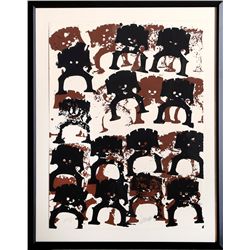 Arman, Samurai, Serigraph