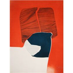 Gilou Brillant, 7, Aquatint Etching with Carborundum
