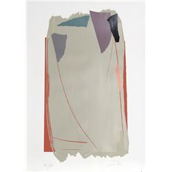 Larry Zox, Grey Sweep I, Serigraph