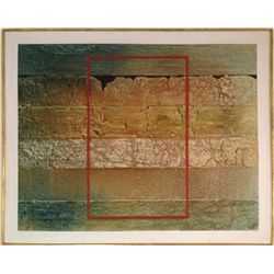 Ruth Kochta, Outside - Inside, Oil and Mixed Media Painting