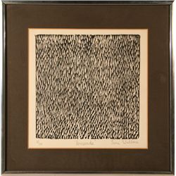 Soni Wallace, Cascade, Etching