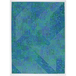 Tony Bechara, Blue City, Serigraph