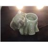 Image 1 : THAI- LIGHT HOLDER-OIL BURNER-ELEPHANT DESIGN