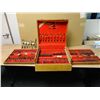Image 1 : THAI- FLATWARE- 150 PIECE SET WITH HARDWOOD BOX-VERY UNIQUE-VINTAGE