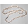 Image 1 : 14K GOLD CLASP FRESHWATER PEARL NECKLACE
