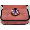 Image 1 : STERLING SILVER AMETHYST (7.90ct) RING