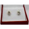 Image 1 : 14KT GOLD DIAMOND (1.22ct) EARRINGS
