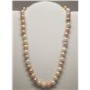 Image 1 : 14KT GOLD GENUINE FRESHWATER PEARL NECKLACE