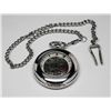 Image 1 : NEW POCKET WATCH W/ SEE-THROUGH MECHANICAL