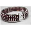 Image 3 : STERLING SILVER RUBY (50.0ct) BANGLE