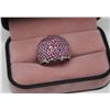Image 1 : STERLING SILVER RUBY (1.80ct) DOME STYLE RING