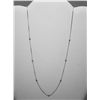 Image 1 : 10KT WHITE GOLD DIAMOND (0.39ct) NECKLACE