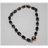 Image 3 : 10KT GOLD SAPPHIRE (10.80ct) BRACELET