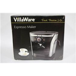 VILLAWARE ESPRESSO MAKER (UNOPENED)