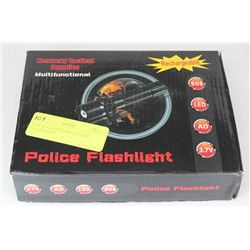 NEW RECHARGEABLE POLICE FLASHLIGHT