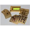 Image 1 : PACK OF 24 KT GOLD FOIL DELUXE  PLAYING CARDS