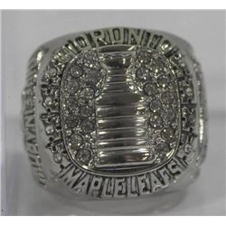 TIM HORTON TORONTO MAPLE LEAFS RING - REPLICA