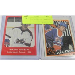PAIR OF WAYNE GRETZKY HOCKEY CARDS