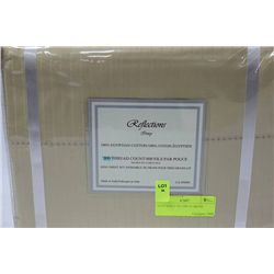 KING SHEET SET 800 TC BEIGE