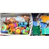 Image 1 : 2 TOTES OF KIDS TOYS