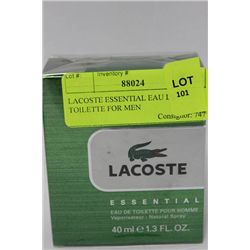 LACOSTE ESSENTIAL EAU DE TOILETTE FOR MEN