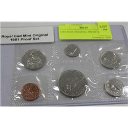 1981 RCM ORIGINAL PROOF SET