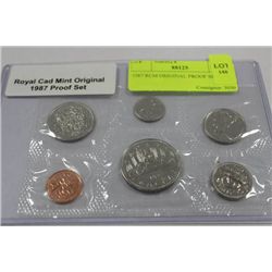 1987 RCM ORIGINAL PROOF SET
