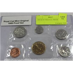 1989 RCM ORIGINAL PROOF SET