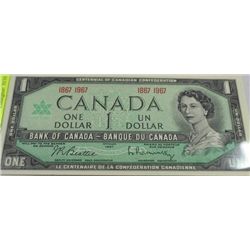 1967 NO SN GEM UNC CENTENNIAL NOTE