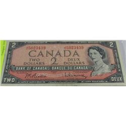 1954 $2 BANK NOTE