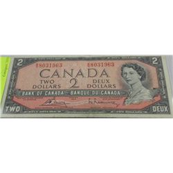 1954 $2 BANK NOTE