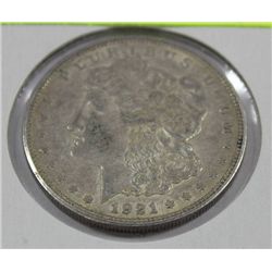1921 "D" MORGAN US SILVER DOLLAR