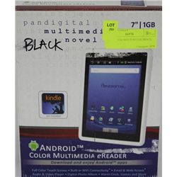 PANDIGITAL MULTI MEDIA NOVEL 7"