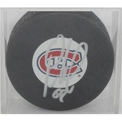 1969 CANADIENS "PHIL MYRE" SIGNED PUCK