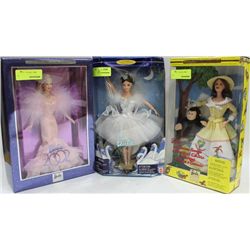 COLLECTIBLE BARBIE X3