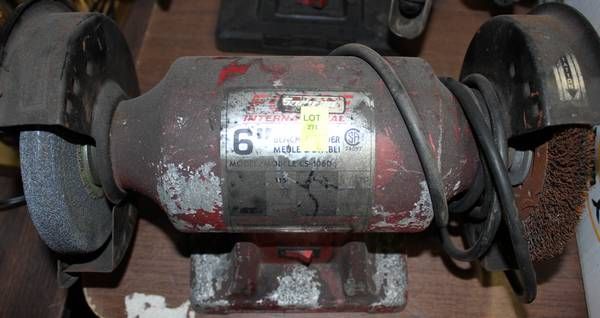Snap On 6 Bench Grinder