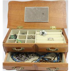 3 DRAWER JEWELLERY BOX(FULL)