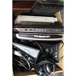 BOX OF LAPTOPS AND ACCESSORIES NEEDS SOME TLC