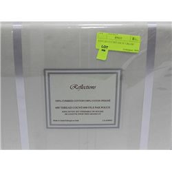 KING DUVET SET 600 TC CREAM