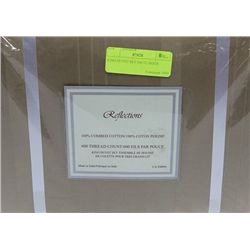 KING DUVET SET 600 TC BEIGE