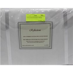 KING DUVET SET 600 TC WHITE