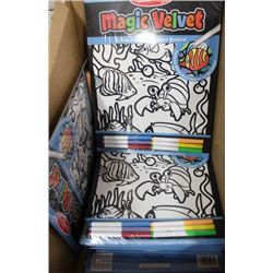 BOX OF MAGIC VELVET PATTERNED POSTERS