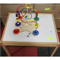 CHILDRENS ACTIVITY GAME W TABLE