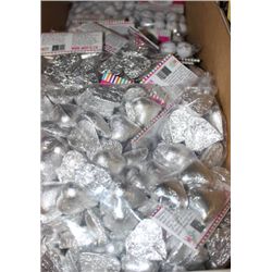 BOX OF CHOCOLATE HEART AND BASEBALL CANDIES