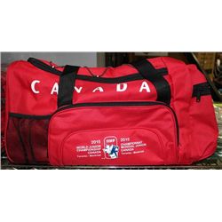 CANADA 2015 WORLD JR CHAMPIONSHIP HOCKEY BAG